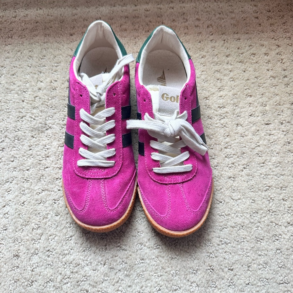 Gola Pink and Black Women's Sneakers